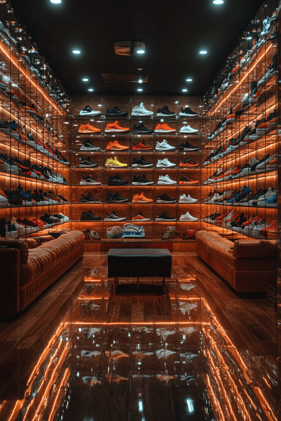 15+ Street Style Room Ideas That Bring Urban Energy Into Your Home 8 Sneakerhead Showcase Room