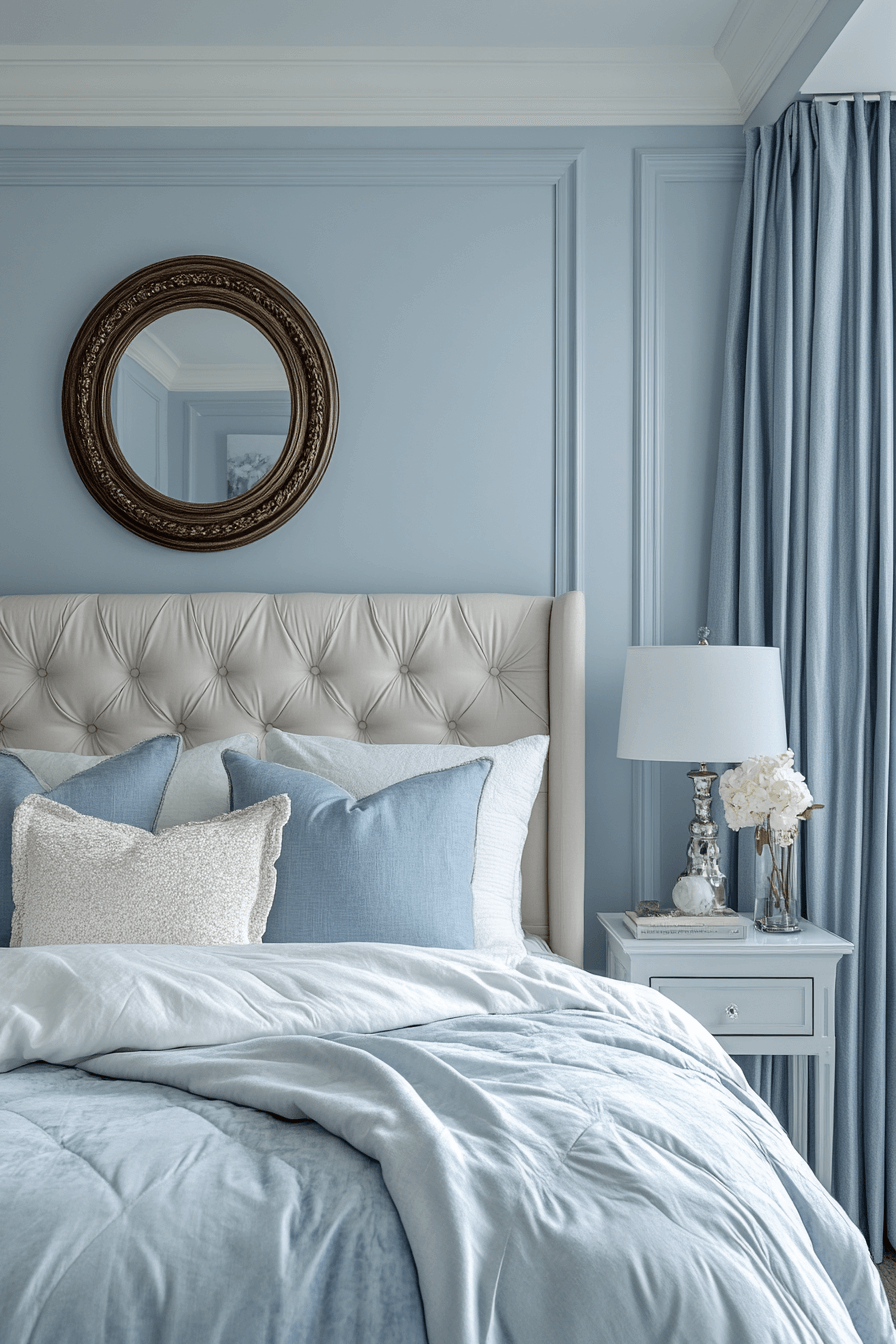 17+ Minimal Blue Bedroom Looks Perfect for Modern Living 8 Urban Cool Minimal Blue Bedroom
