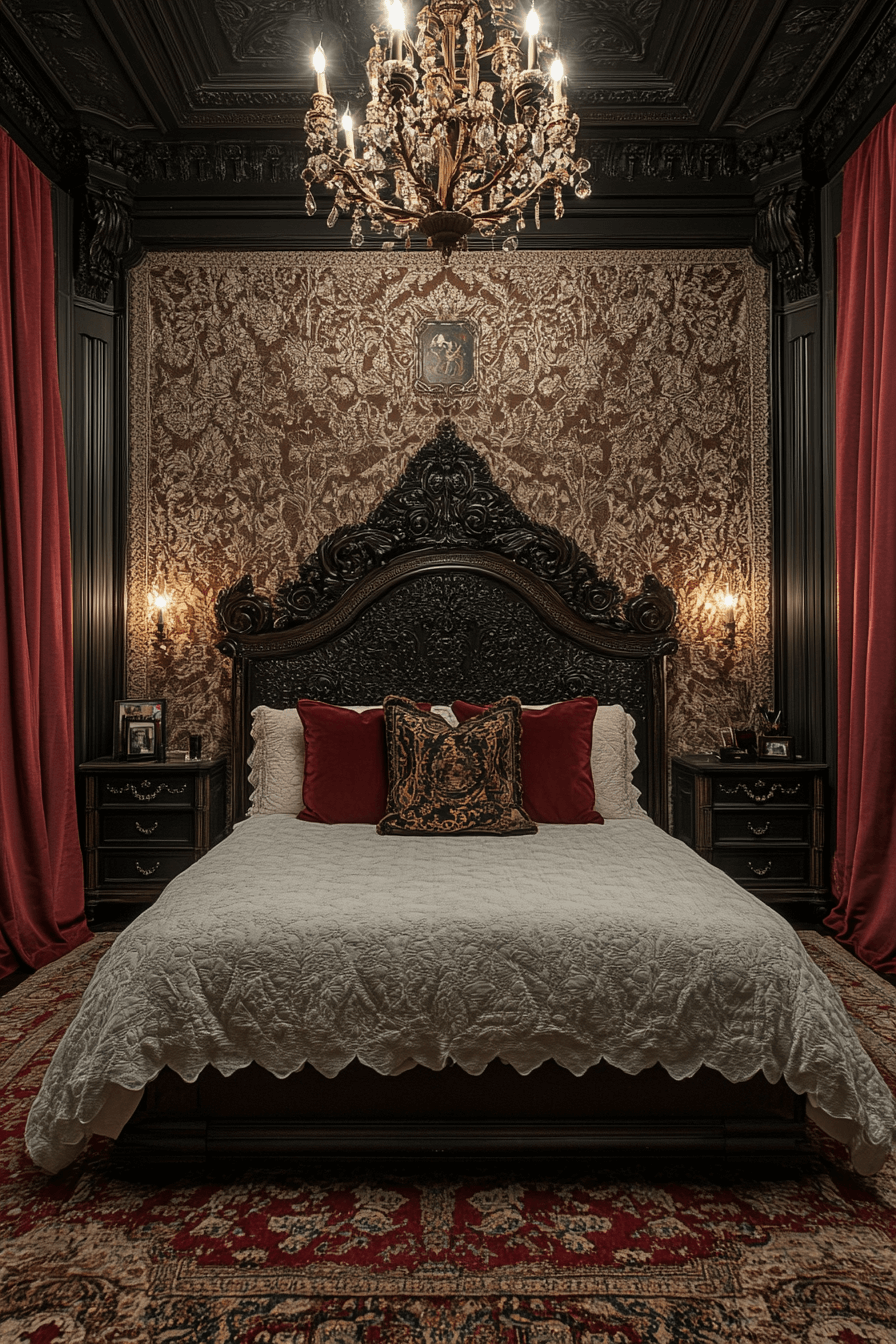 18+ Modern Vintage Bedroom Designs That Add Depth and Personality 8 Victorian Modern Mix Bedroom