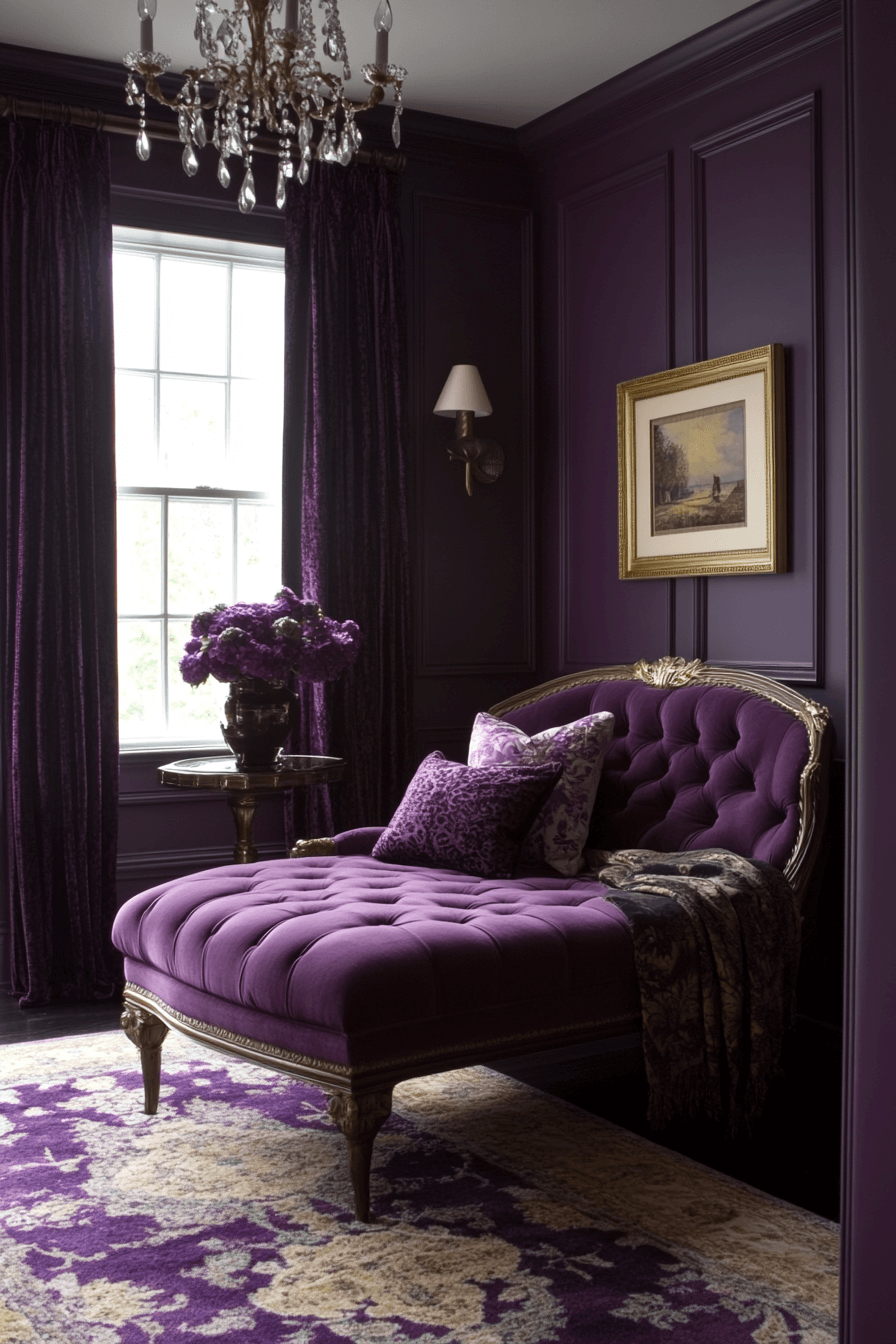 16+ Purple Bedrooms That Balance Bold Color With Relaxing Vibes 9 Eggplant Sophistication Suite