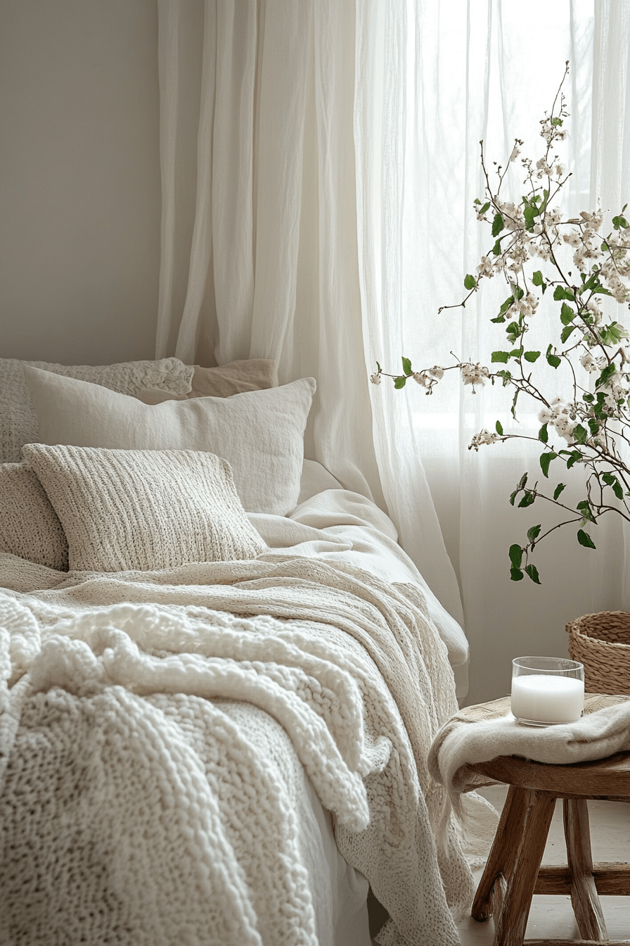 18+ Grey Boho Bedroom Looks That Turn Simplicity Into Sophistication 9 Foggy Dreams Retreat