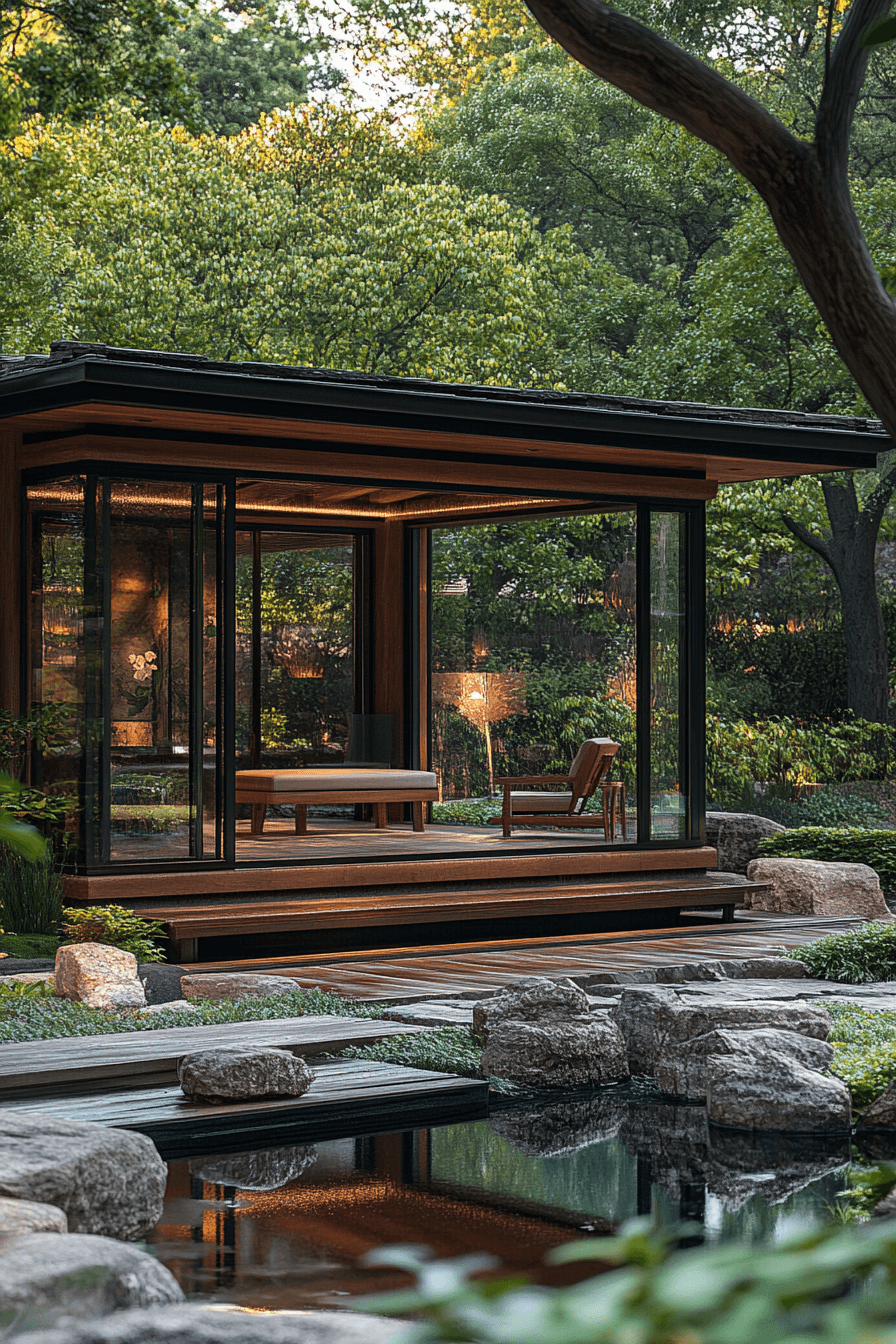 18+ Meditation Room Designs for a Calm and Centered Lifestyle 9 Garden Inspired Meditation Room