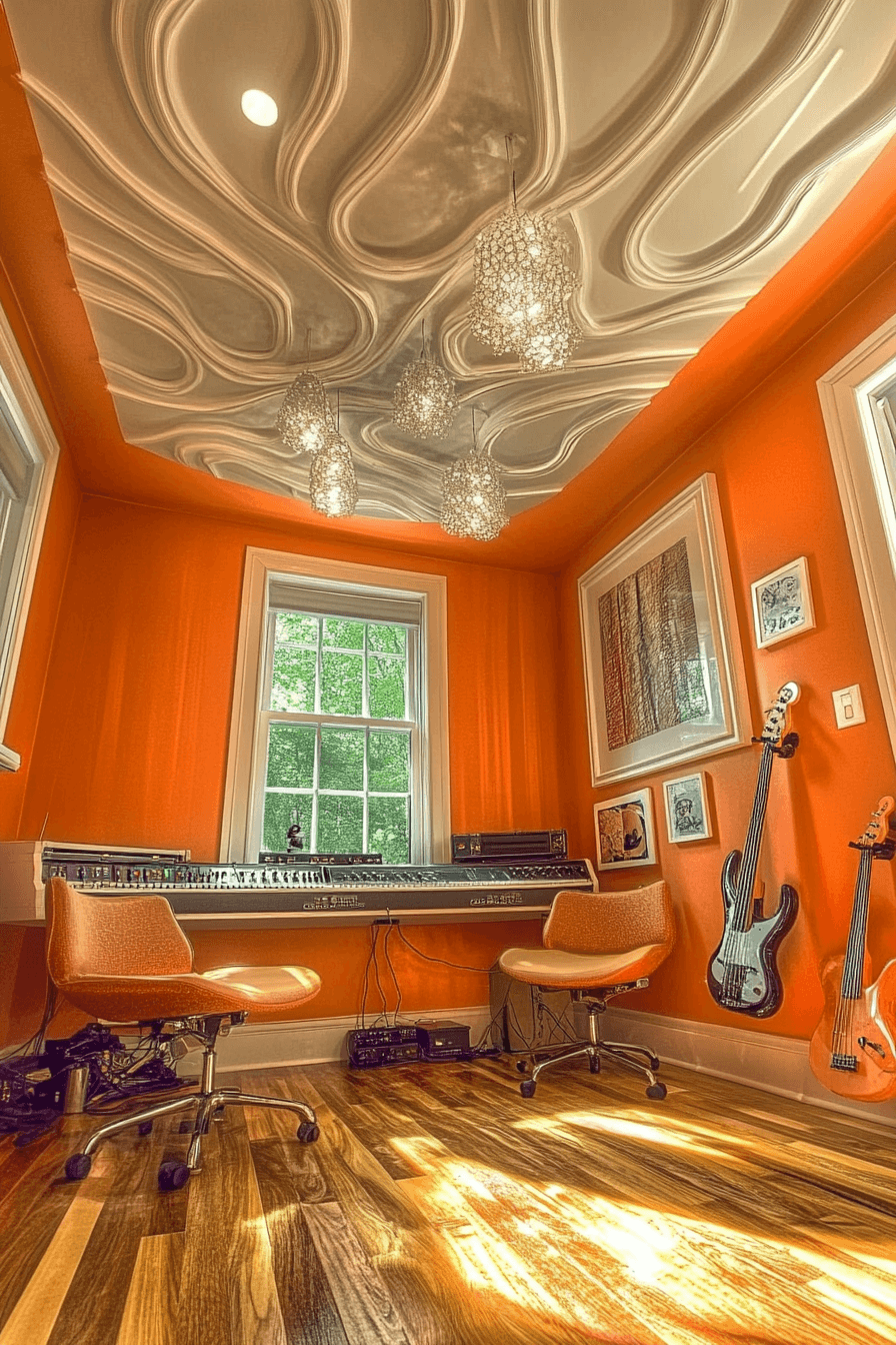 18+ Finished Basement Ideas That Elevate Storage and Style in One 9 Soundproof Music Studio