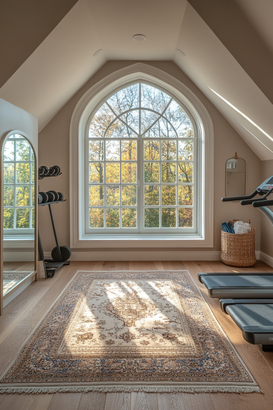 fit attic exercise corner 1