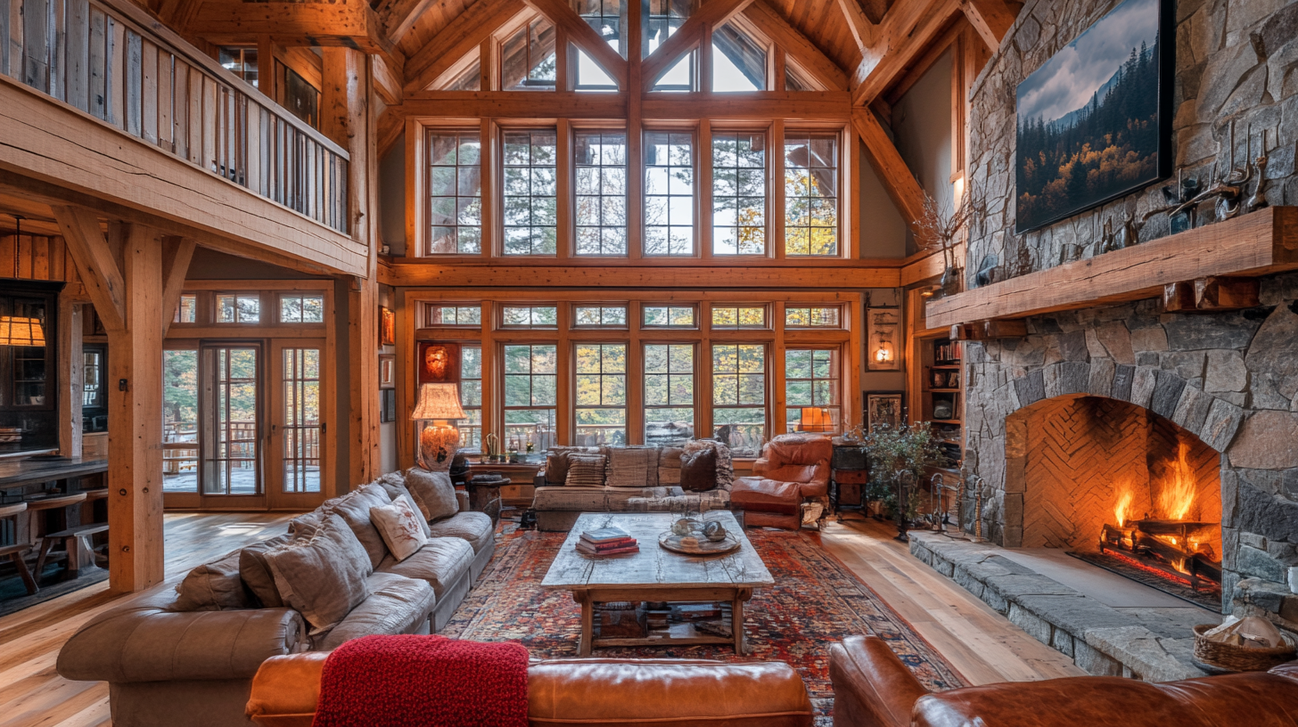 24+ Rustic Home Design Ideas That Capture Natural Beauty - Trendzified
