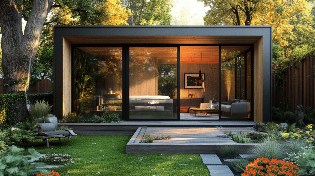 15+ Backyard Studio Designs to Create a Relaxing Guest Retreat backyard studio