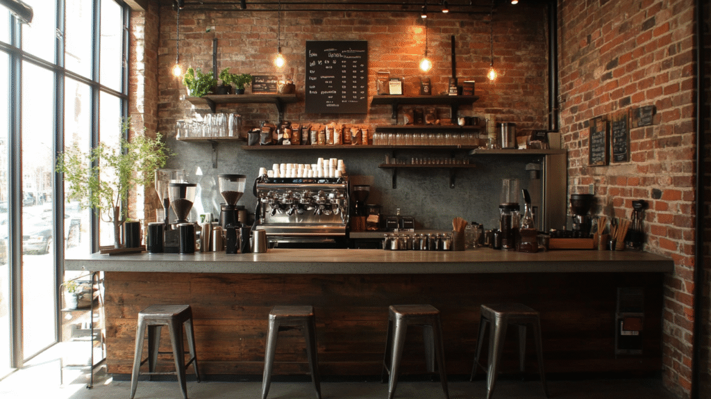 17+ Coffee Bar Styling Ideas to Create a Café Vibe at Home coffee bar styling