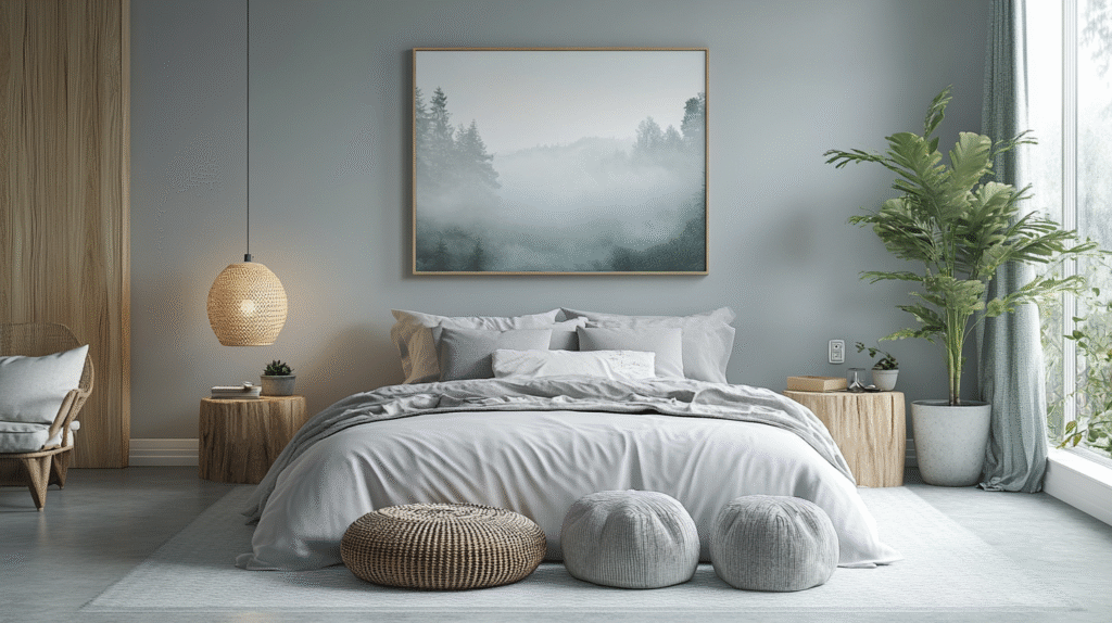 18+ Grey Boho Bedroom Looks That Turn Simplicity Into Sophistication grey boho bedroom
