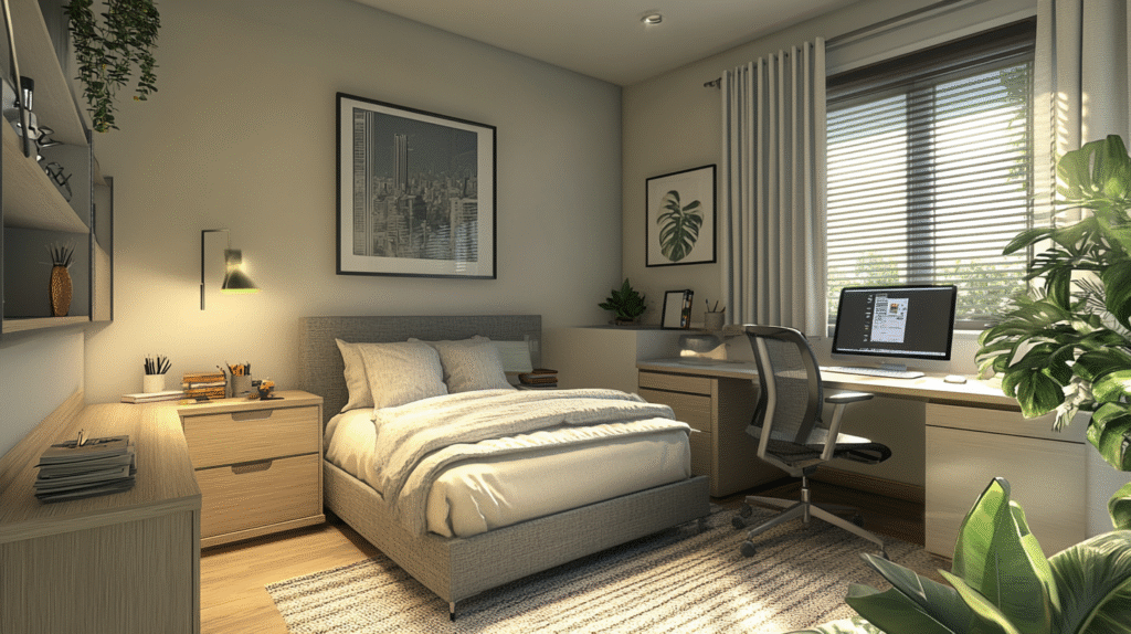 16+ Guest Room Office Combo Hacks for Multipurpose Living guest room office combo