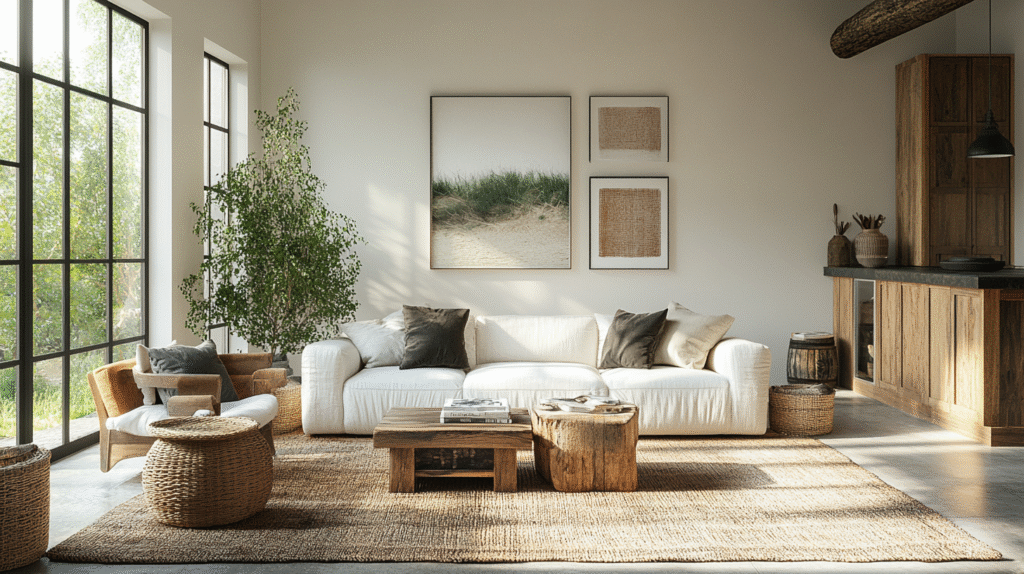 16+ Industrial Farmhouse Living Room Looks That Mix Comfort With Edge industrial farmhouse living room