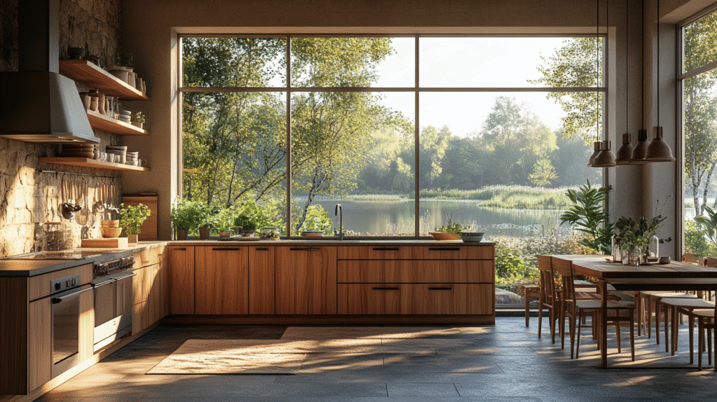 18+ Nordic Kitchen Inspiration That Highlights Natural Beauty nordic kitchen