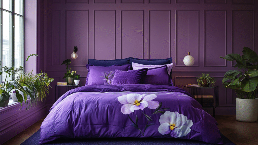 16+ Purple Bedrooms That Balance Bold Color With Relaxing Vibes purple bedrooms