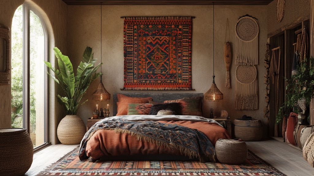 15+ Rustic Boho Witchy Bedroom Looks That Add Personality and Charm rustic boho witchy bedroom