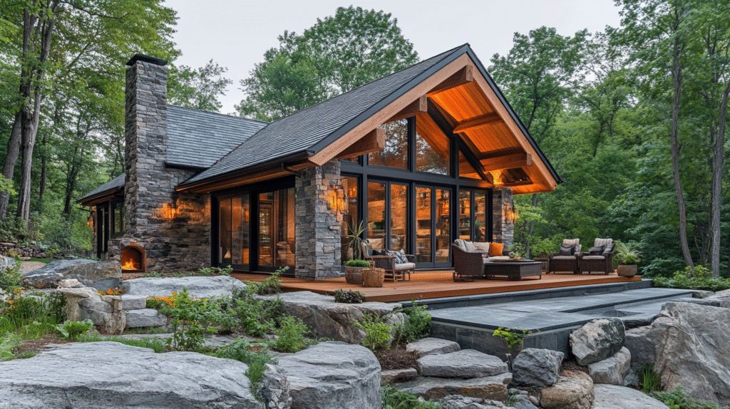 16+ Small Cabin Exterior Inspiration for Creating Your Dream Getaway small cabin exterior
