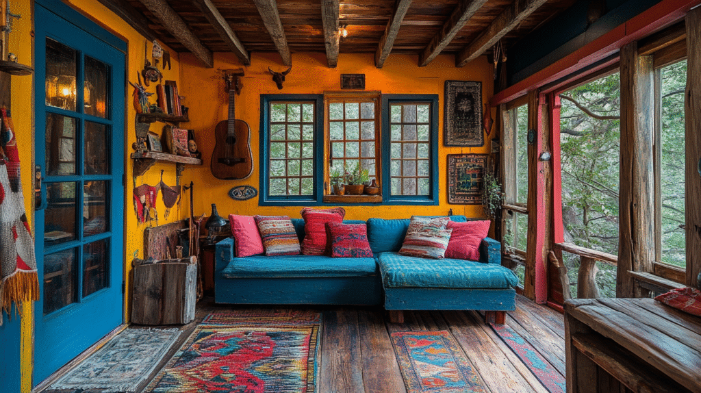 small cabin interior 1