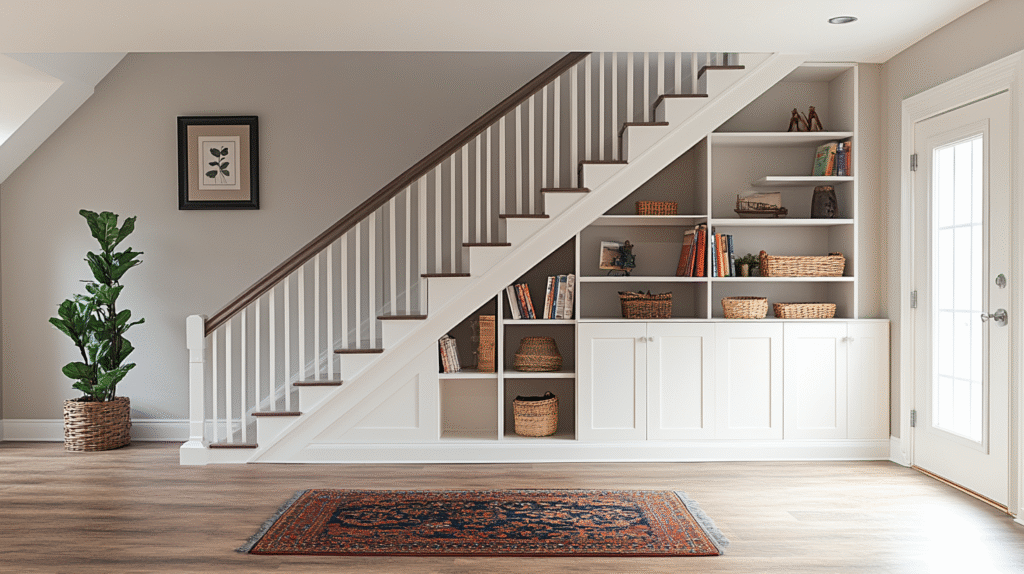 15+ Staircase Storage Under Stairs Ideas to Keep Your Home Neat and Chic staircase storage under stairs