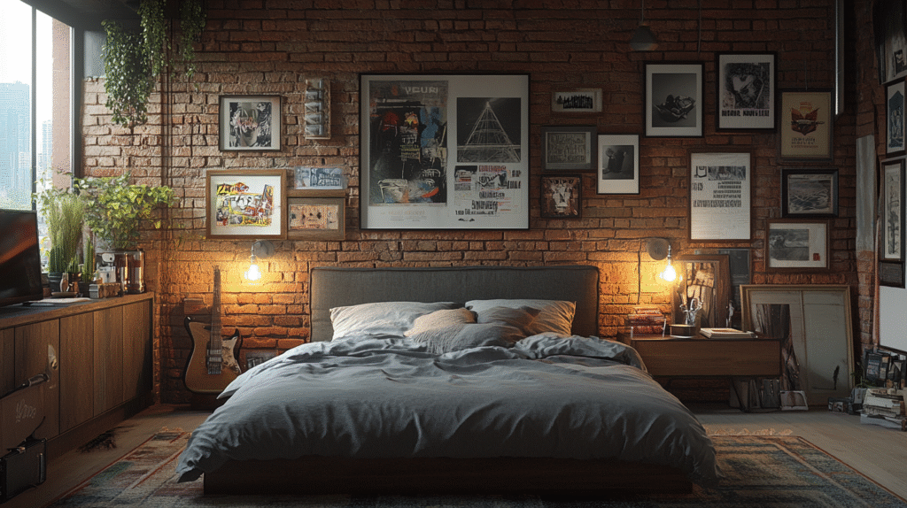 17+ Street Style Bedroom Designs for a Space Full of Character street style bedroom