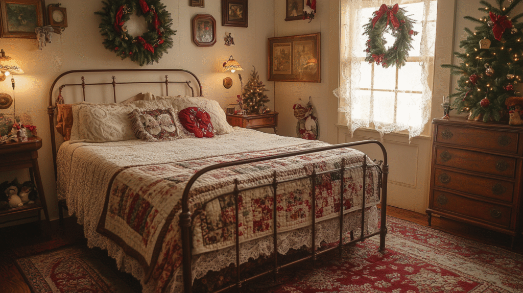 17+ Vintage Christmas Decor Ideas That Bring Nostalgic Charm Home vintage christmas decor ideas