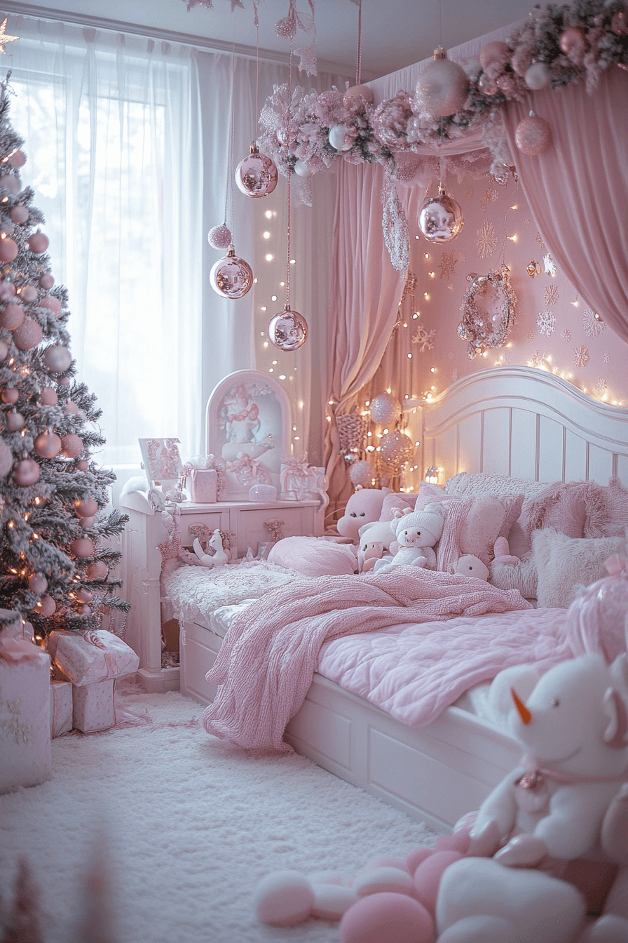 29 Cozy Christmas Decor Inspirations for a Warm and Merry Holiday 17 Sugarplum Sparkle Dreams