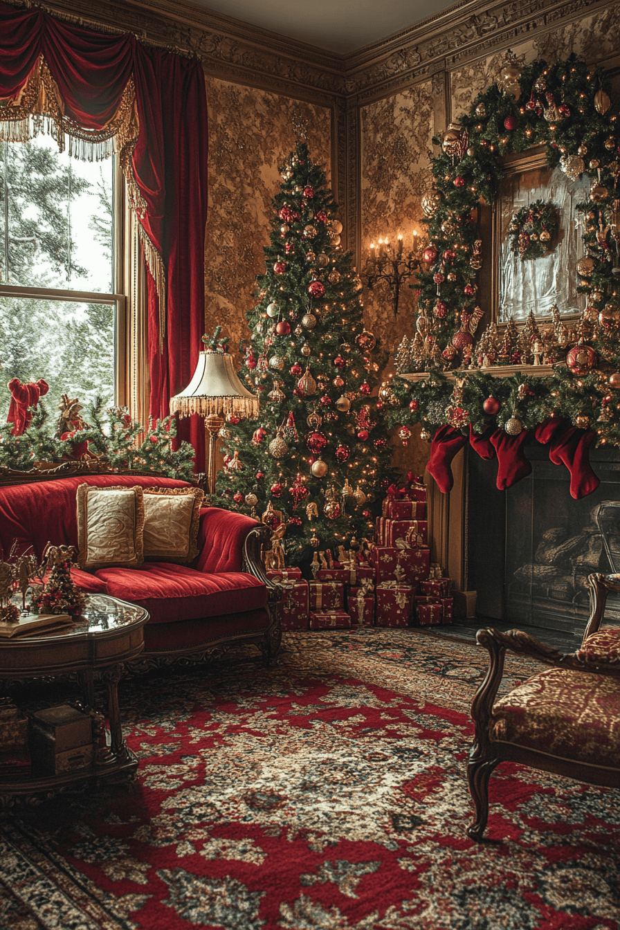 29 Cozy Christmas Decor Inspirations for a Warm and Merry Holiday 24 Old World Glow