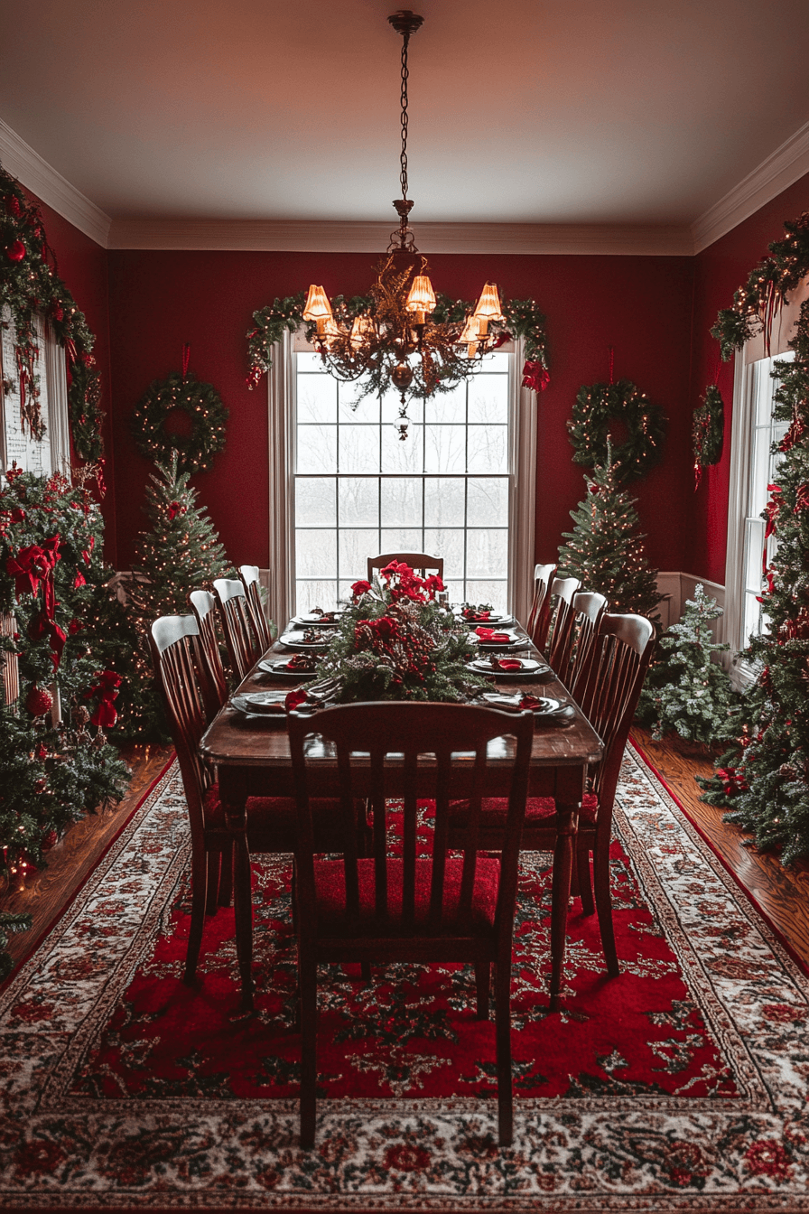 29 Cozy Christmas Decor Inspirations for a Warm and Merry Holiday 27 Mistletoe Glow Moments