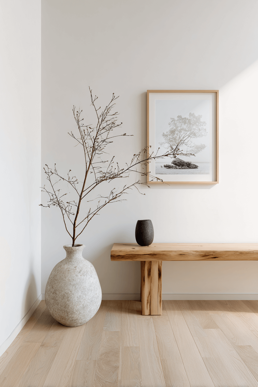 1 Calm Japandi Entry Vibe