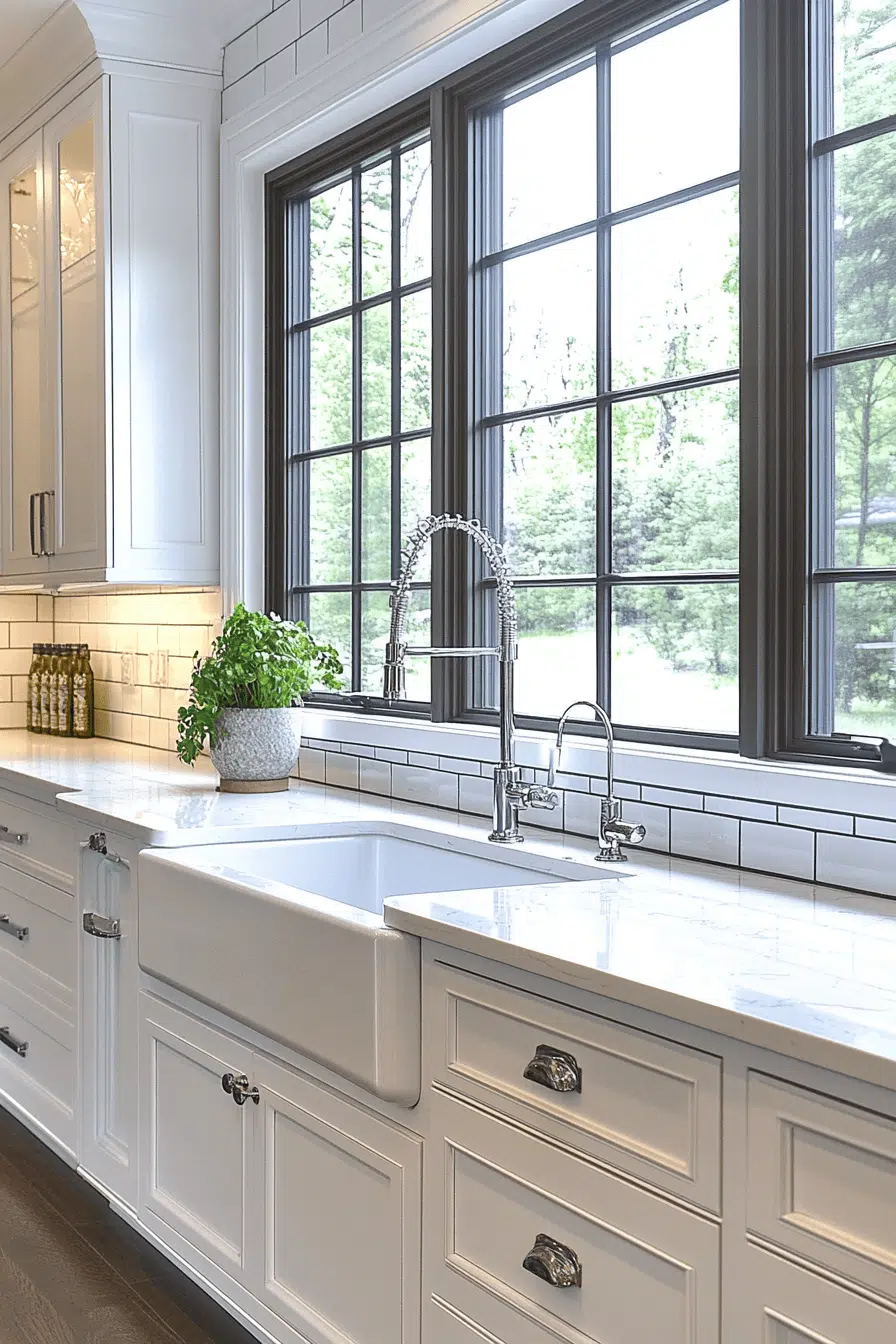 1 Subway Tile Chic Backsplash