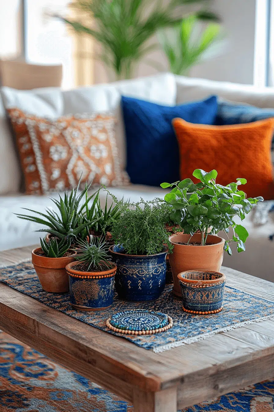 25 Coffee Table Decor Ideas That Feel Fresh And Creative 10 Boho Living Table Touch
