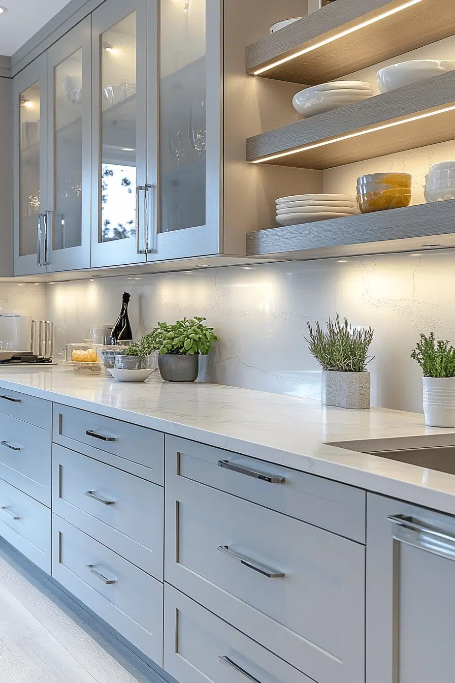 25 Neutral Kitchen Cabinets For A Versatile Beautiful Kitchen 10 Gentle Gray Glow