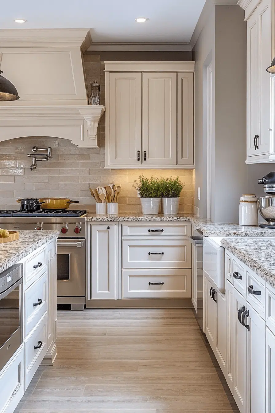 25 Neutral Kitchen Cabinets For A Versatile Beautiful Kitchen 13 Woolen Warmth