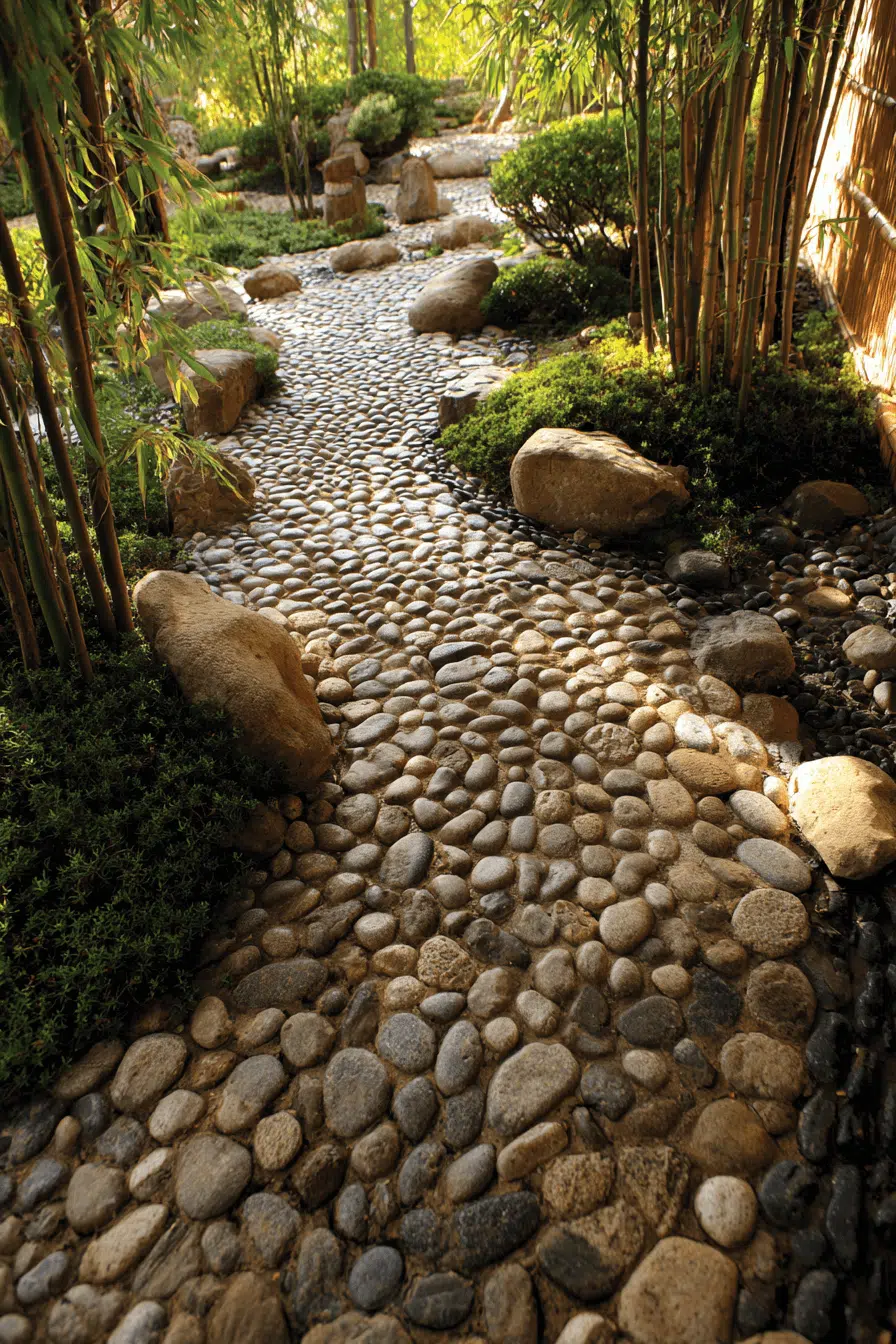 25 Wabi Sabi Garden Inspirations For A Peaceful Escape 13 Zen Path Pebble Moments