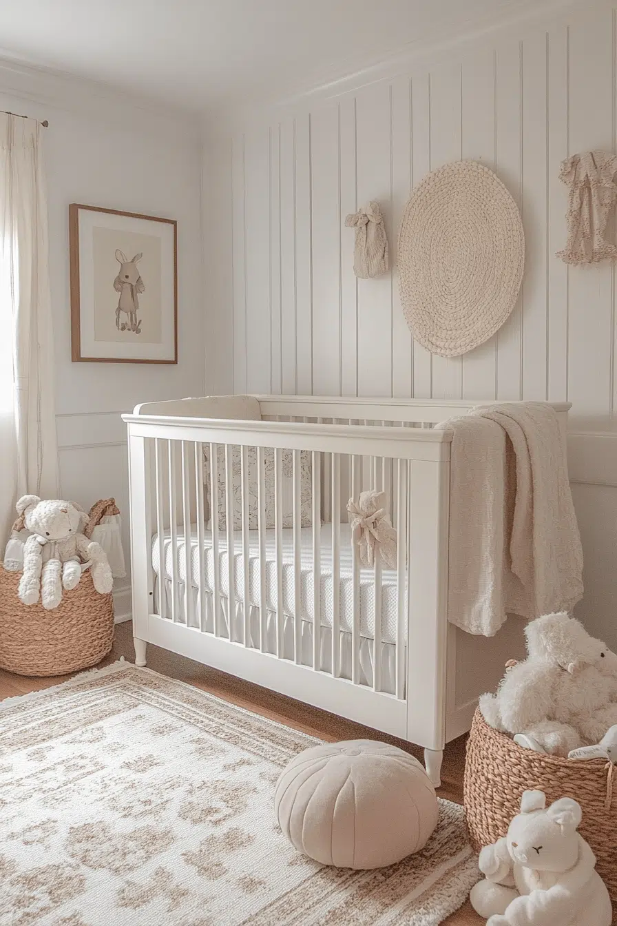 25 Antique Farmhouse Decor Ideas For A Relaxed Country Home Feel 16 Farmhouse Nursery Vintage Charm