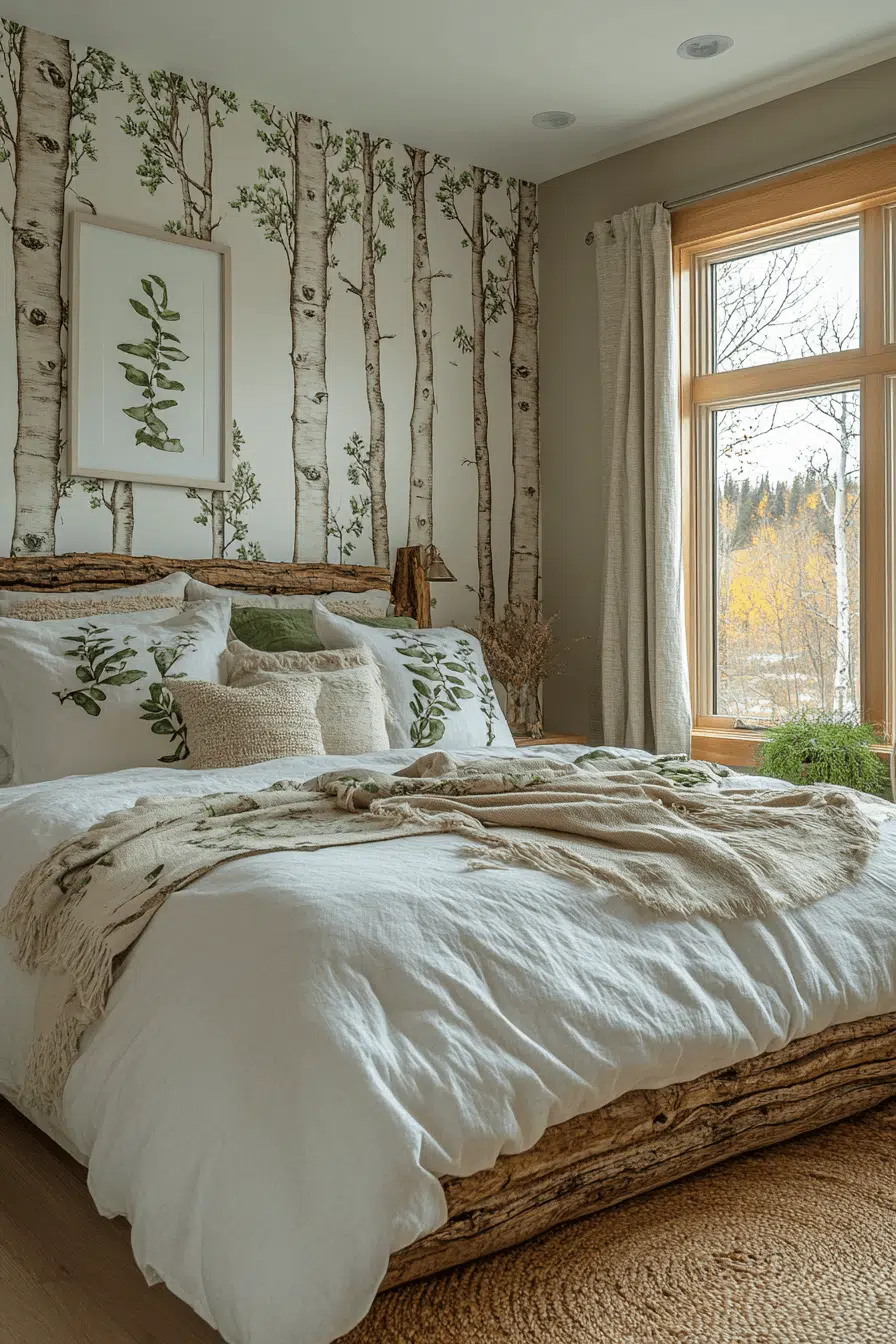 25 Guest Room Ideas That Make Every Stay Special 16 Nature Inspired Guest Nook