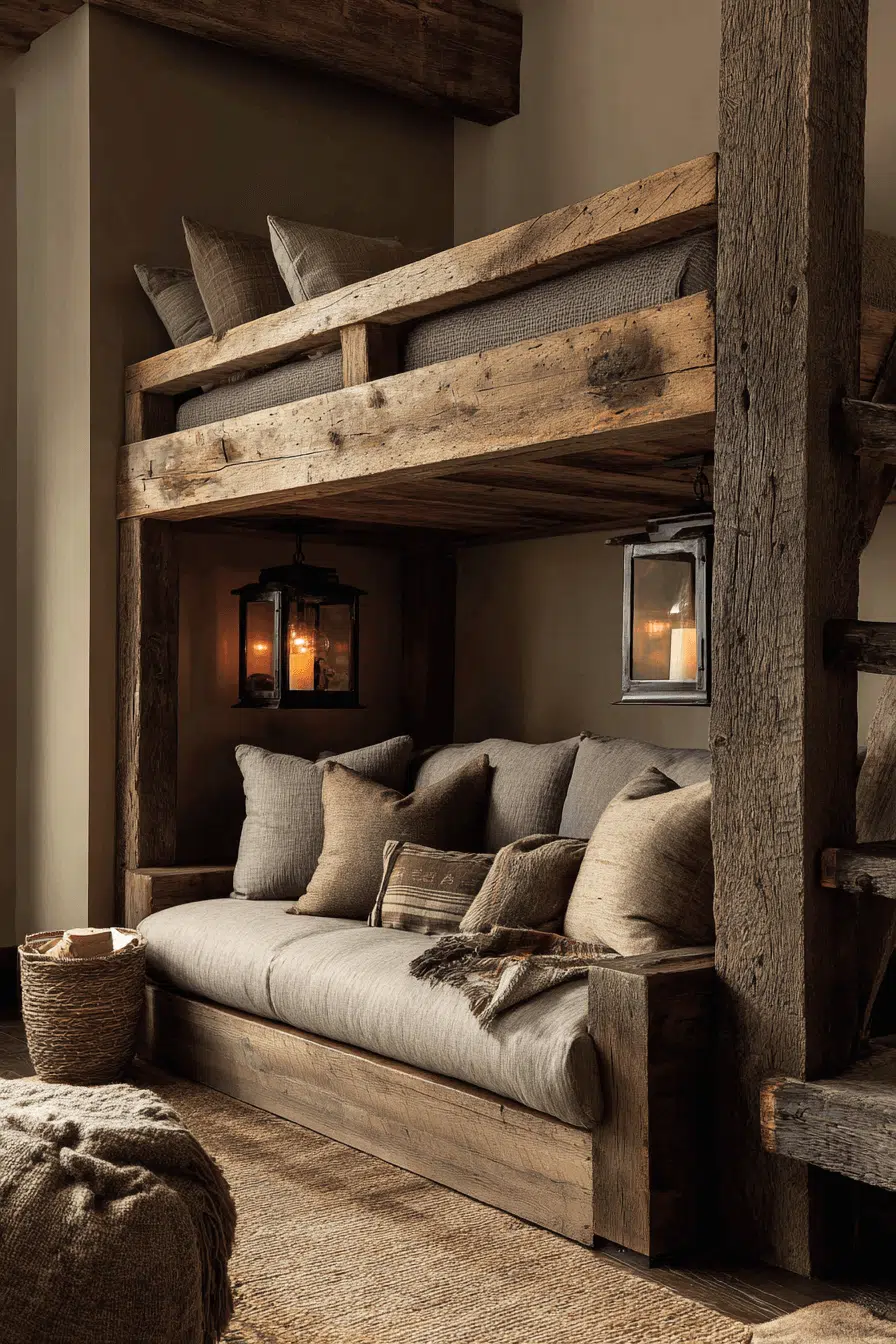 25 Loft Beds For Small Rooms That Make The Most Of Every Inch 20 Rustic Escape Loft Bed