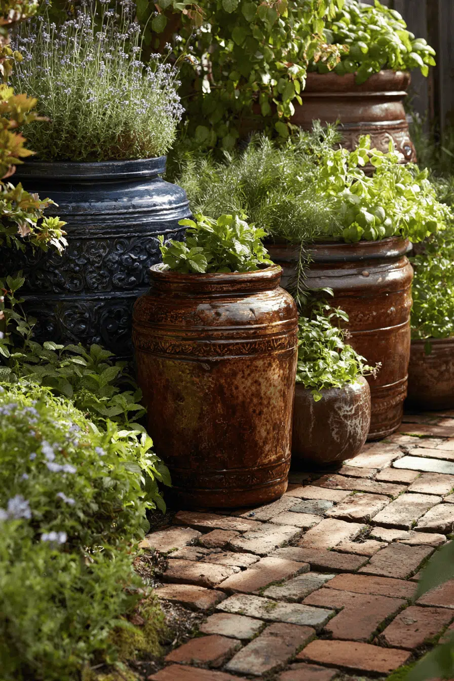 25 Antique Yard Decor Ideas For A Classic Vintage Vibe 20 Stoneware Pieces Garden History