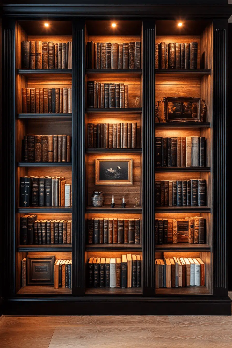 25 Bookshelf Ideas To Make Your Space Feel Organized And Chic 22 Artistic Picture Frame Shelf