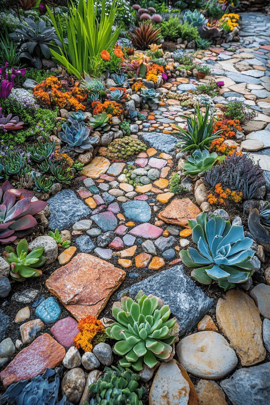 25 Wabi Sabi Garden Inspirations For A Peaceful Escape 23 Mosaic Of Natural Texture