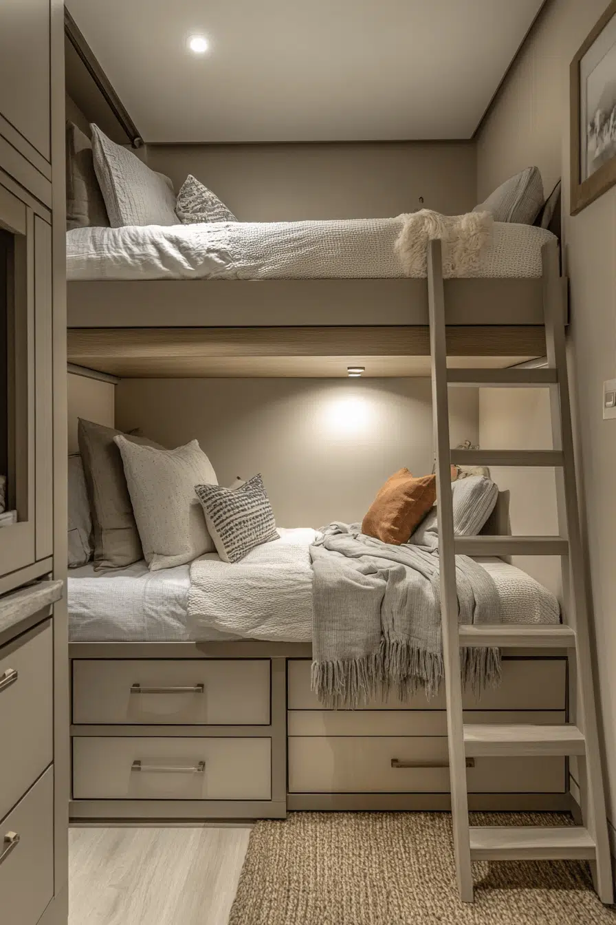 25 Loft Beds For Small Rooms That Make The Most Of Every Inch 5 Loft Bed Storage Solution