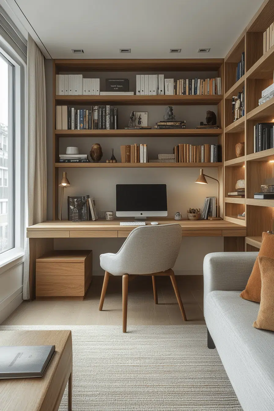 25 Scandinavian Japanese Interior Ideas For A Harmonious Space 5 Zen Minimalist Home Workspace