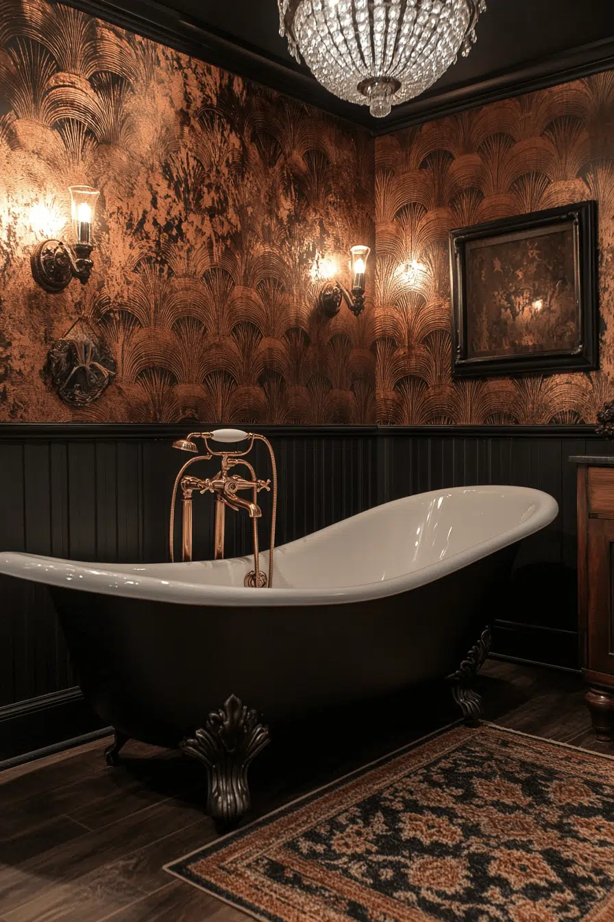 25 Luxury Bathroom Design Ideas To Create A Truly Serene Space 6 Deco Inspired Lavish Bathroom