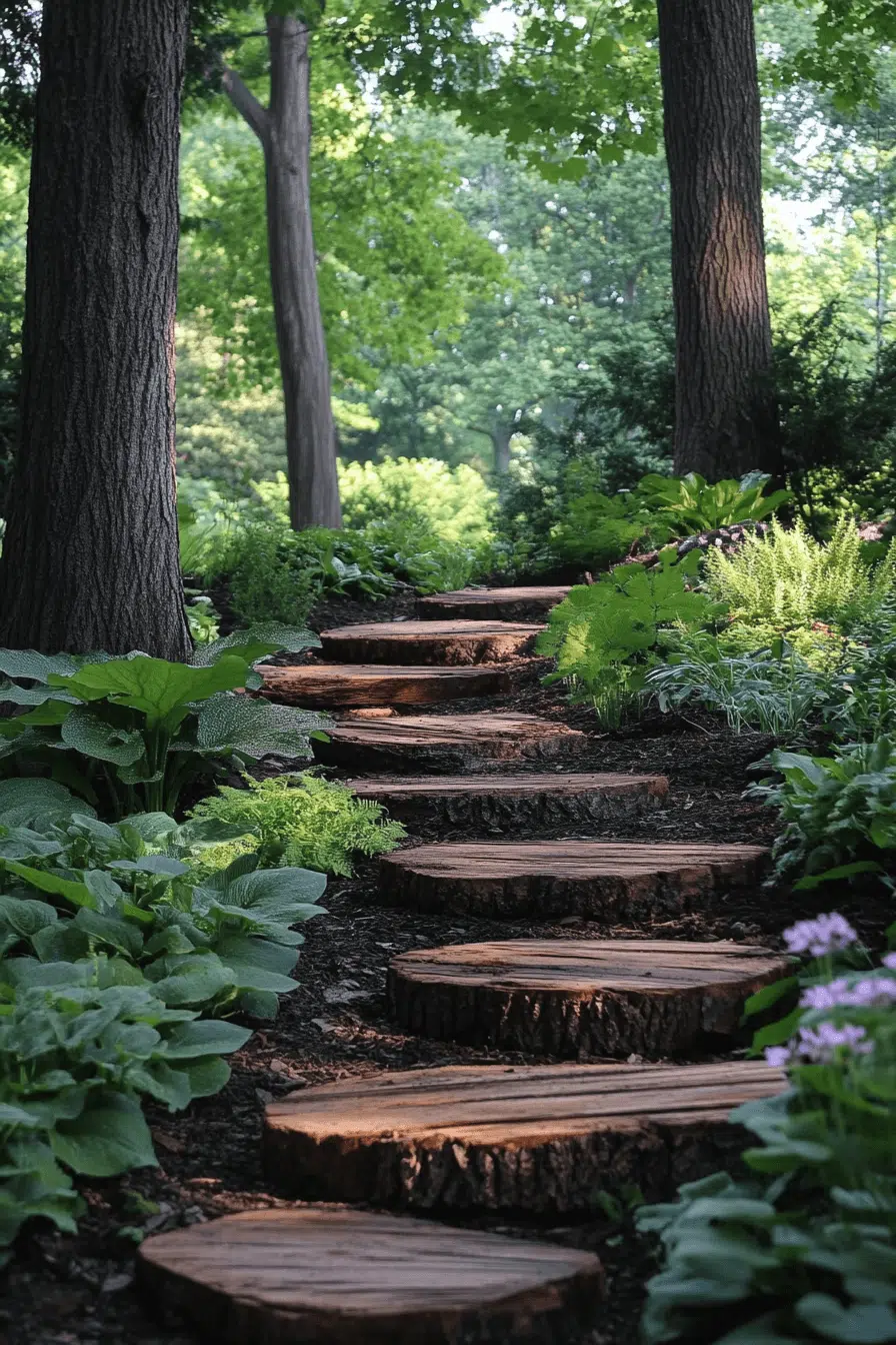 25 Wabi Sabi Garden Inspirations For A Peaceful Escape 6 Weathered Woodland Garden Paths
