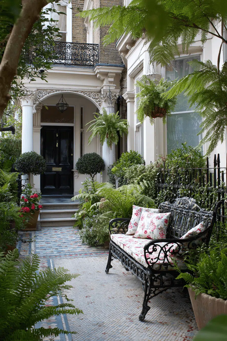 25 Antique Yard Decor Ideas For A Classic Vintage Vibe 7 Edwardian Patio Garden Charm