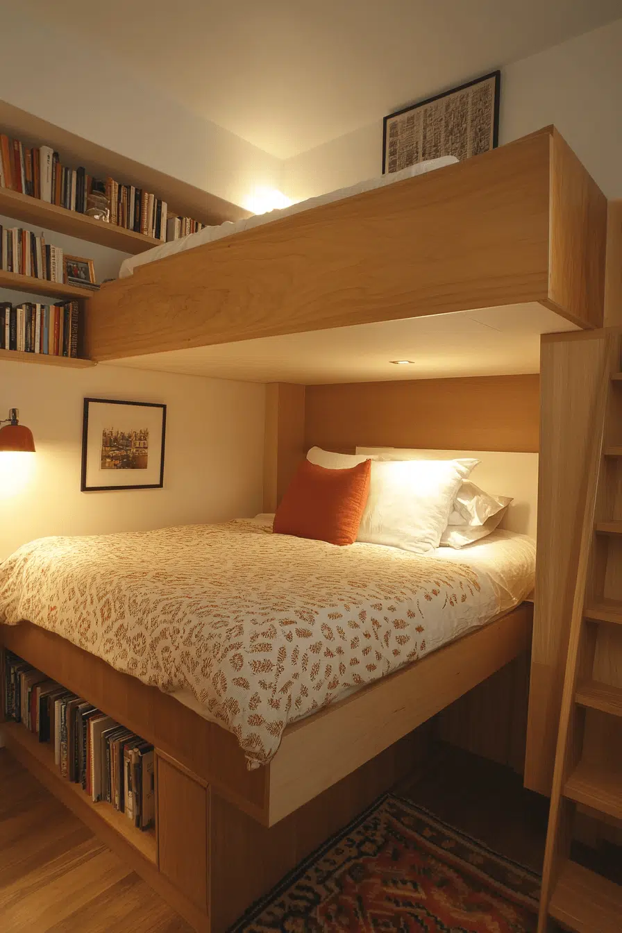 25 Loft Beds For Small Rooms That Make The Most Of Every Inch 8 Book Nook Loft Bed