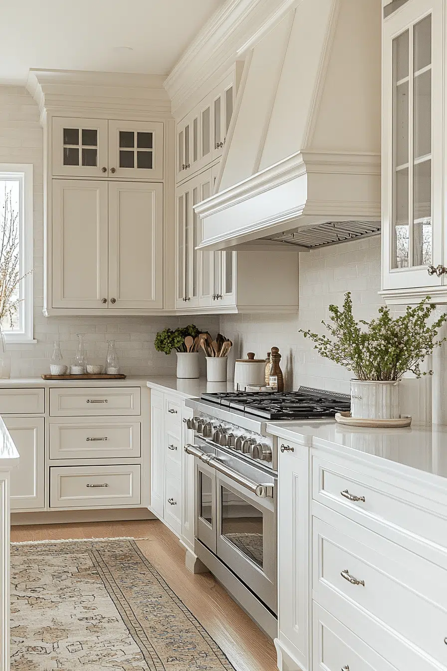 25 Neutral Kitchen Cabinets For A Versatile Beautiful Kitchen 9 Whispering White Tones