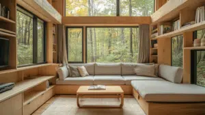 little cabin living room 1