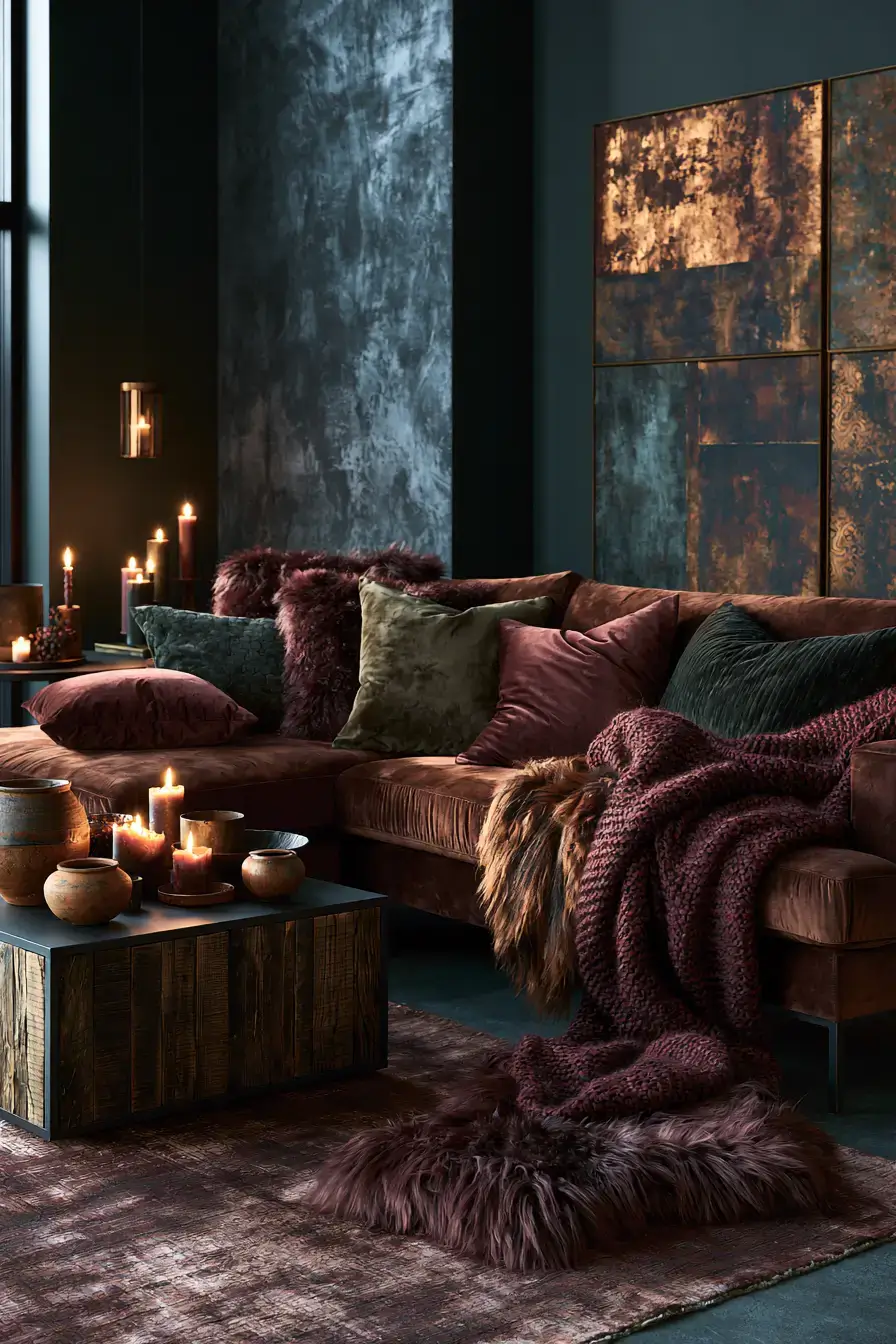 moody fall decor 1 Dark Autumn Sanctuary