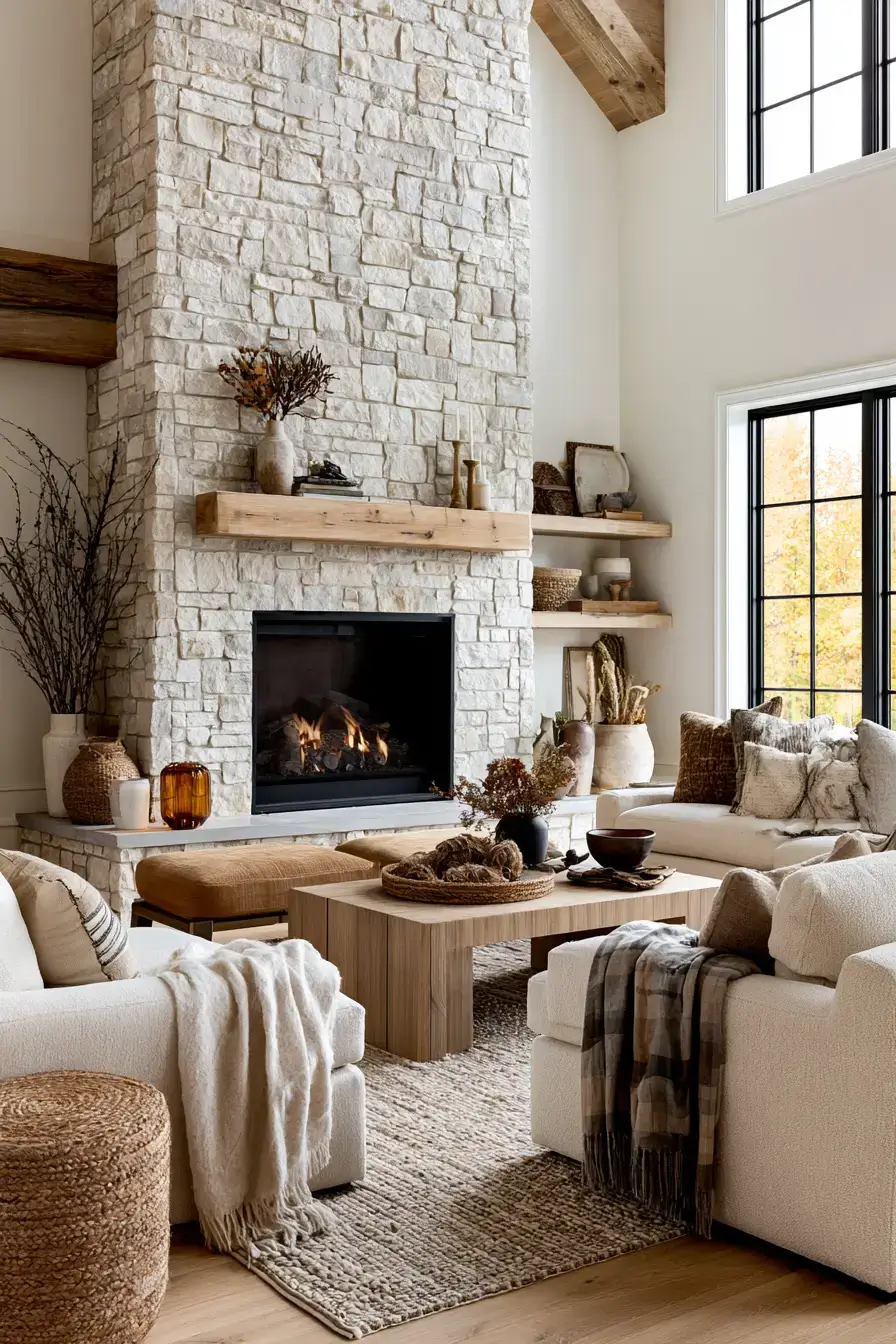 fall room decor 1 Fireside Lounge Refresh