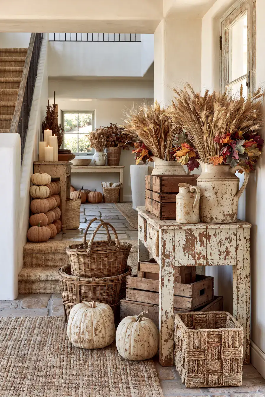 vintage fall decor 1 Vintage Harvest Charm