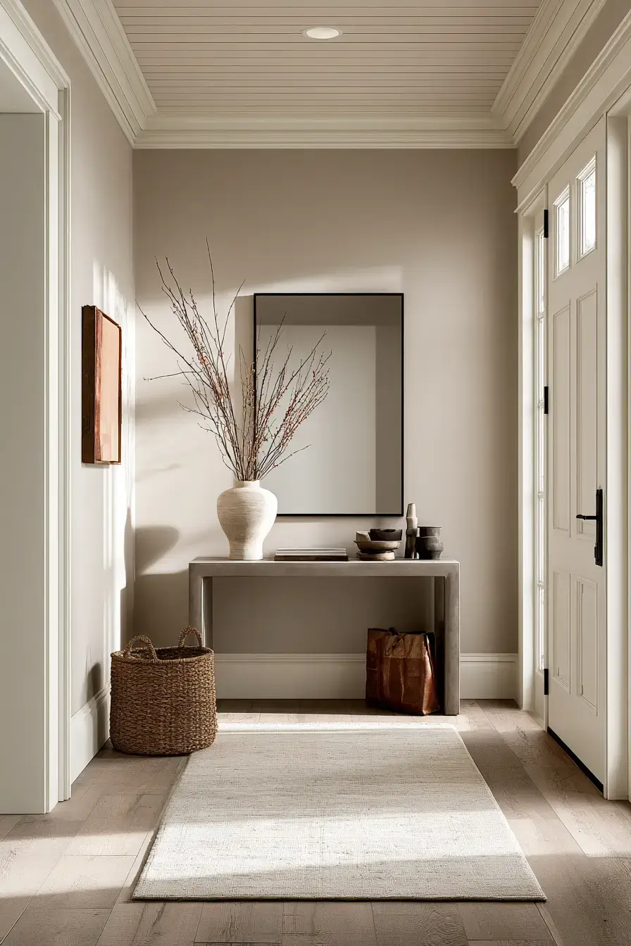 modern fall decor 10 Sleek Seasonal Entryway