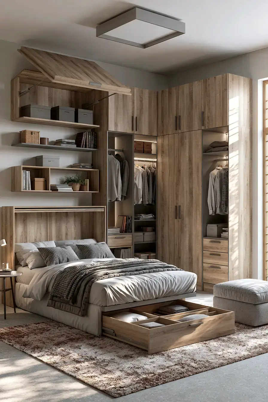 Bedsitter Arrangement Ideas 10 Smart Bedsitter Storage Solutions